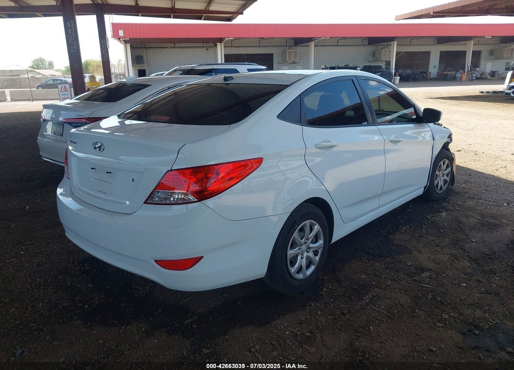 2014 HYUNDAI ACCENT VIN: KMHCT4AE0EU656345