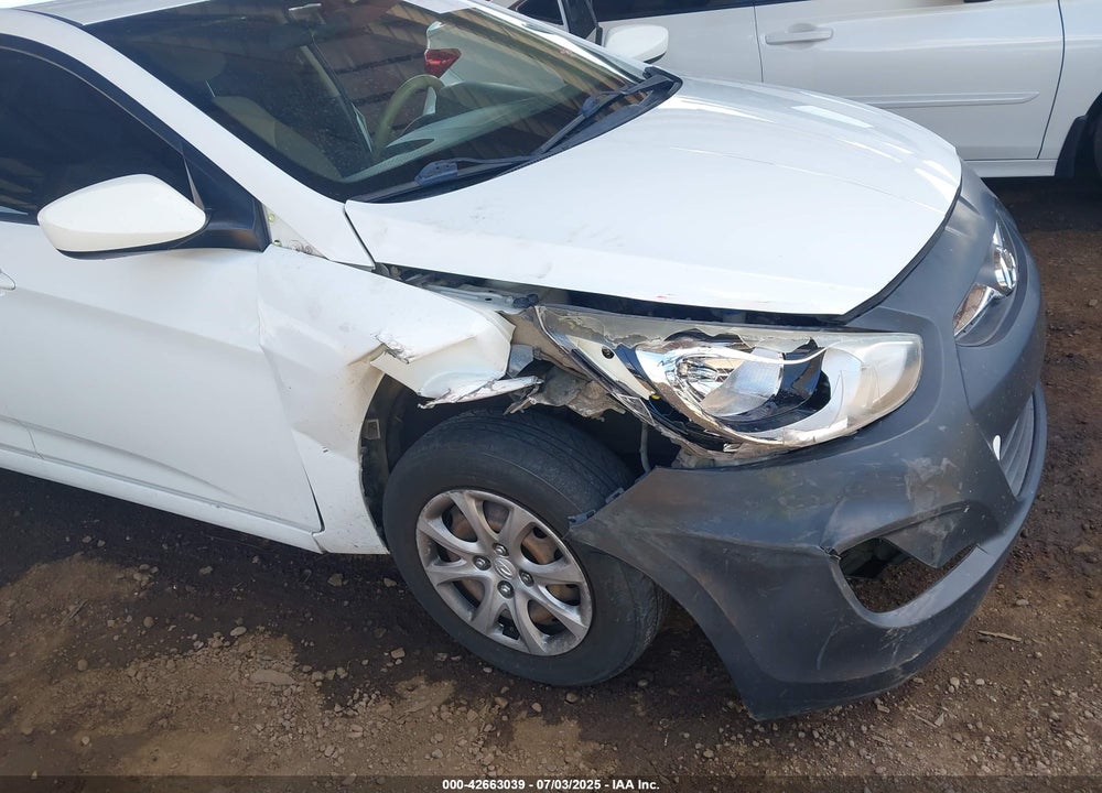 2014 HYUNDAI ACCENT VIN: KMHCT4AE0EU656345