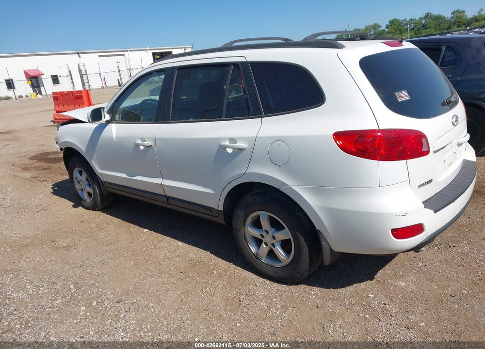 2008 HYUNDAI SANTA FE GLS VIN: 5NMSG73D38H206694