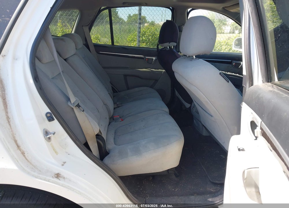 2008 HYUNDAI SANTA FE GLS VIN: 5NMSG73D38H206694