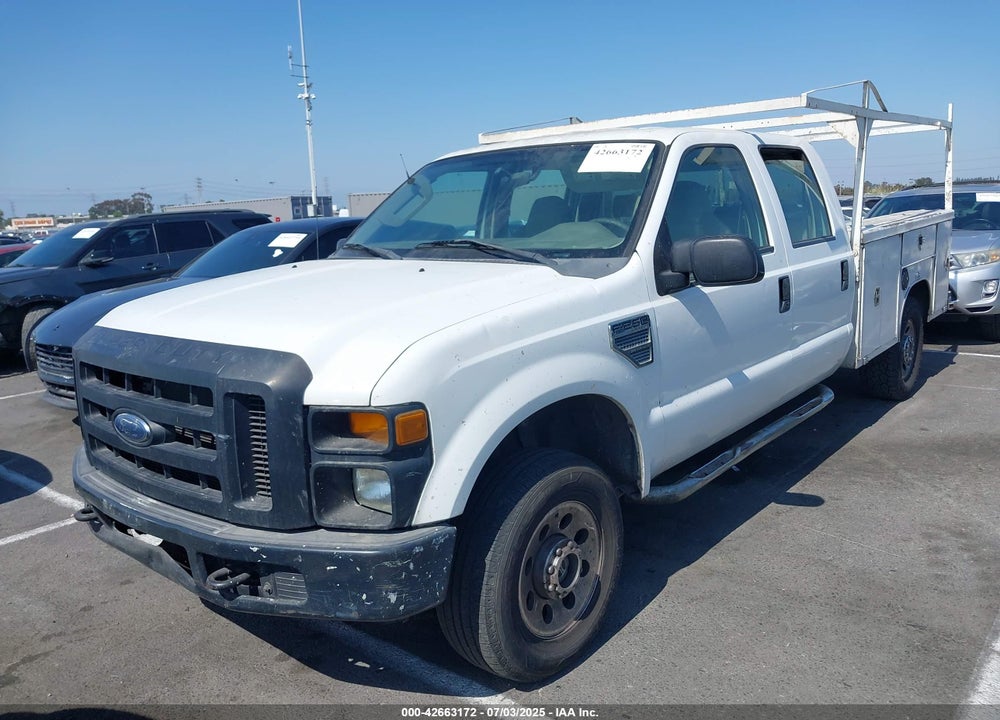 2008 FORD F-250 FX4/HARLEY-DAVIDSON/KING RANCH/LARIAT/XL/XLT VIN: 1FTSW21Y08ED07710