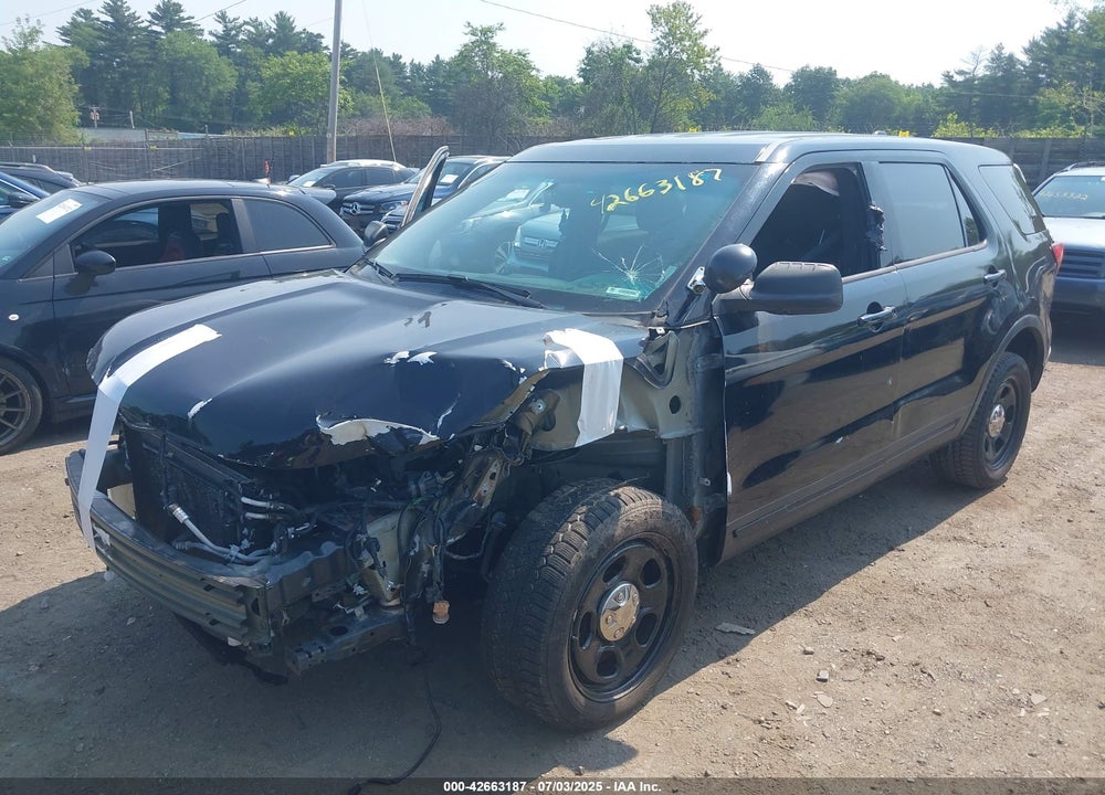 2017 FORD POLICE INTERCEPTOR SEDAN VIN: 1FM5K8AR3HGA13237