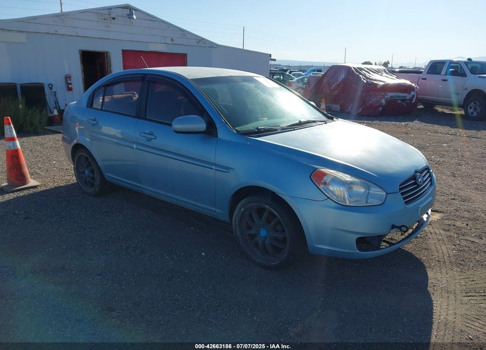2010 HYUNDAI ACCENT GLS VIN: KMHCN4AC8AU496749