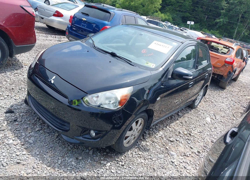 2015 MITSUBISHI MIRAGE VIN: ML32A4HJ6FH034483