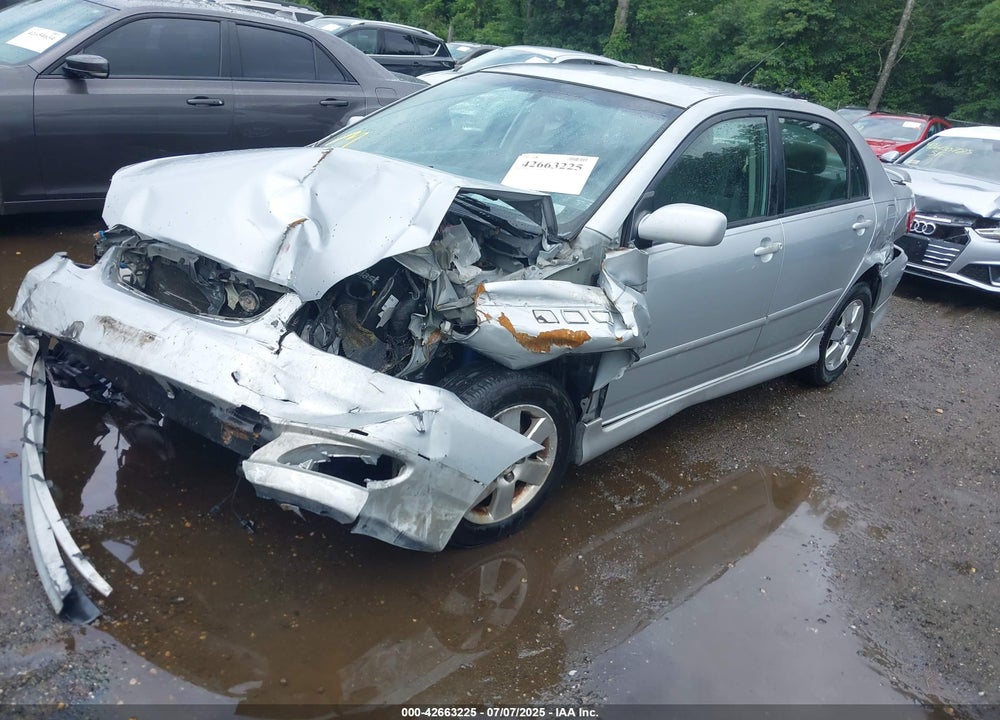2008 TOYOTA COROLLA S VIN: 2T1BR32E78C863856
