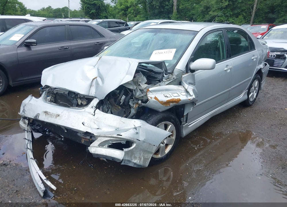 2008 TOYOTA COROLLA S VIN: 2T1BR32E78C863856