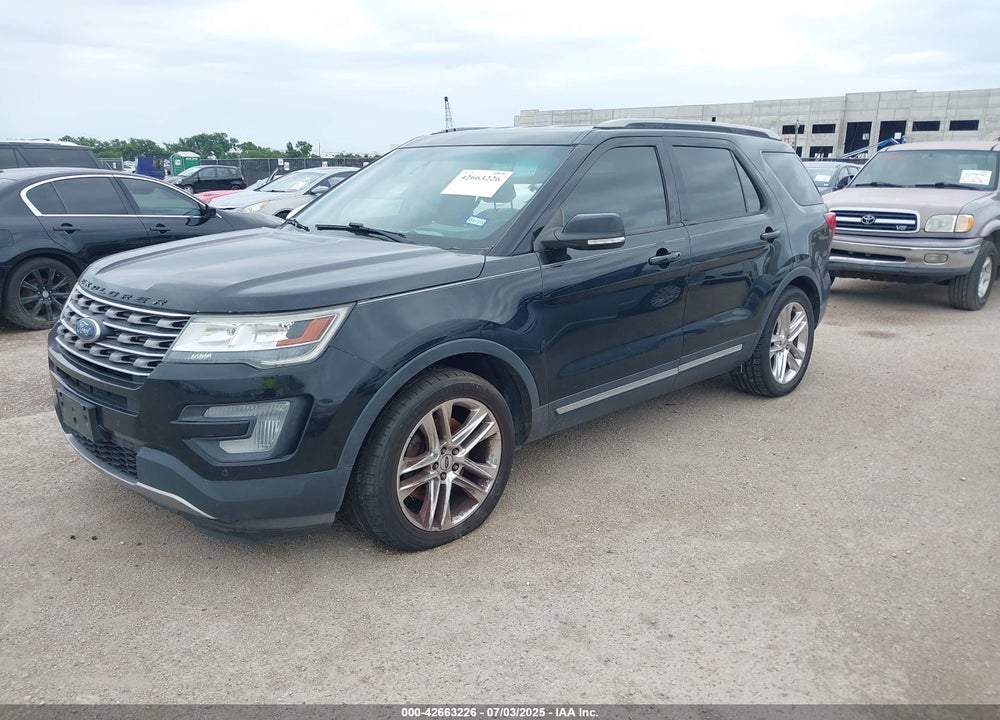 2016 FORD EXPLORER VIN: 1FM5K7D82GGC57201