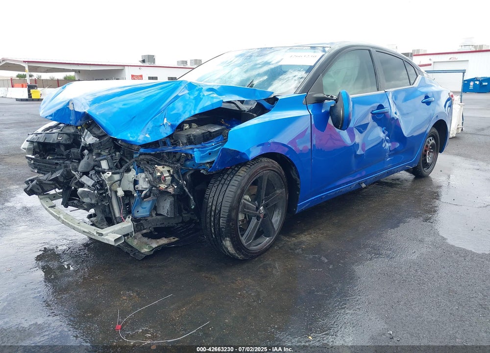 2022 NISSAN SENTRA VIN: 3N1AB8DV1NY299856