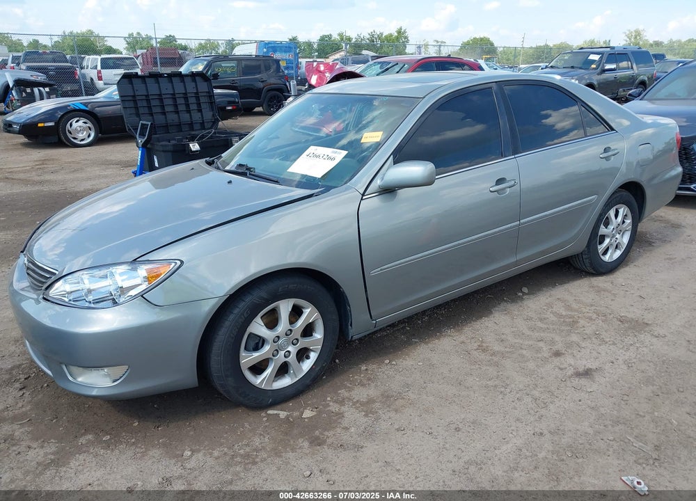 2005 TOYOTA CAMRY XLE V6 VIN: 4T1BF30K75U620334