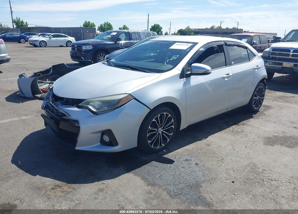 2014 TOYOTA COROLLA VIN: 2T1BURHE0EC036012