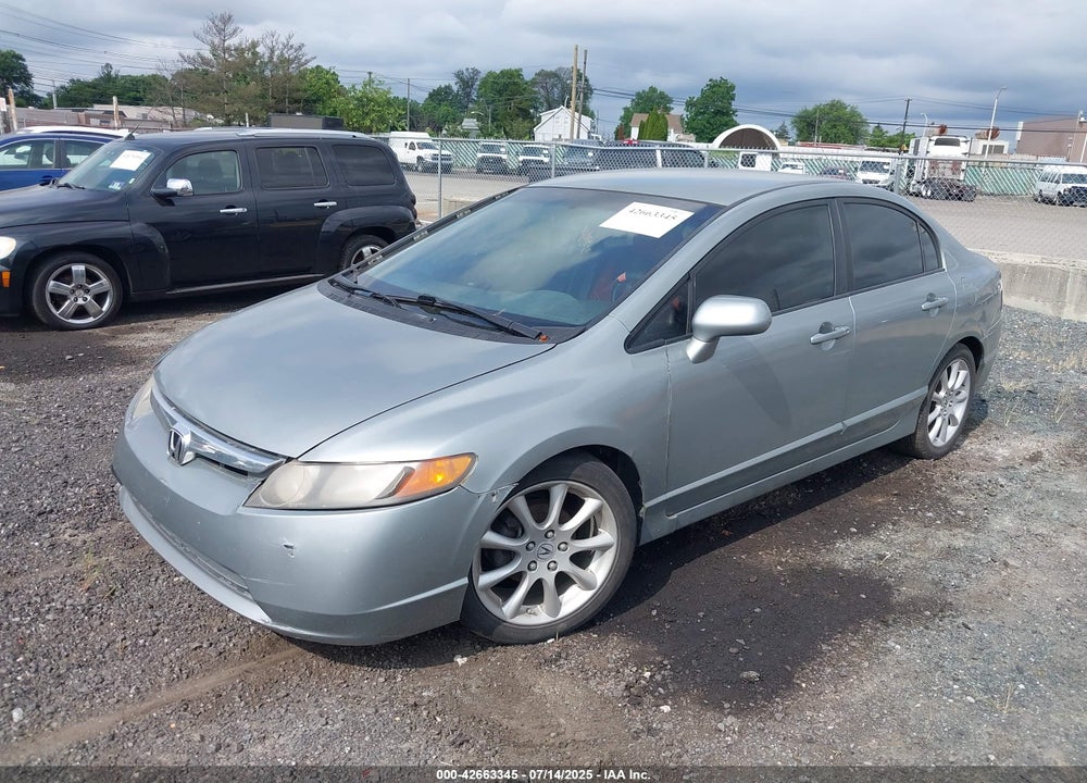 2008 HONDA CIVIC LX VIN: 2HGFA16538H322687