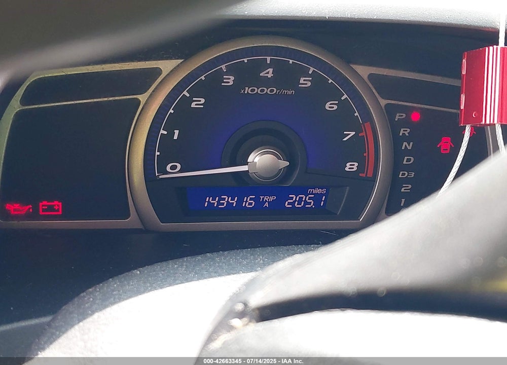 2008 HONDA CIVIC LX VIN: 2HGFA16538H322687
