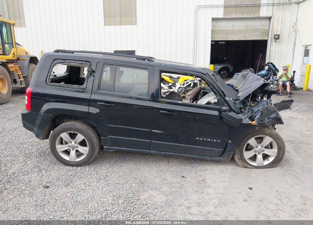 2012 JEEP PATRIOT LATITUDE VIN: 1C4NJRFB0CD571842