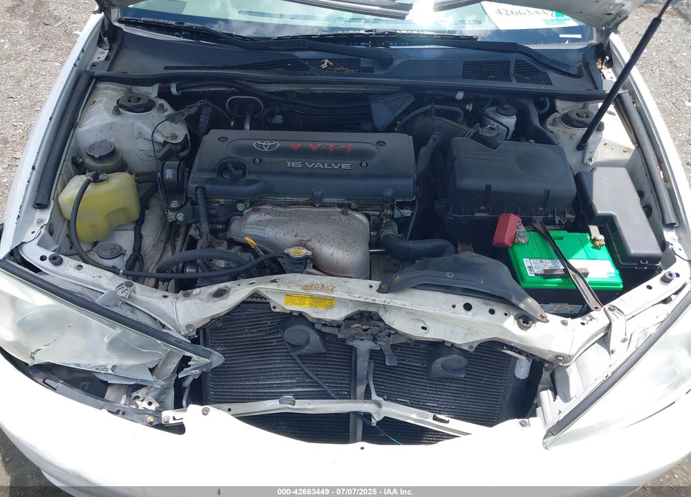 2002 TOYOTA CAMRY VIN: JTDBE32K520035985