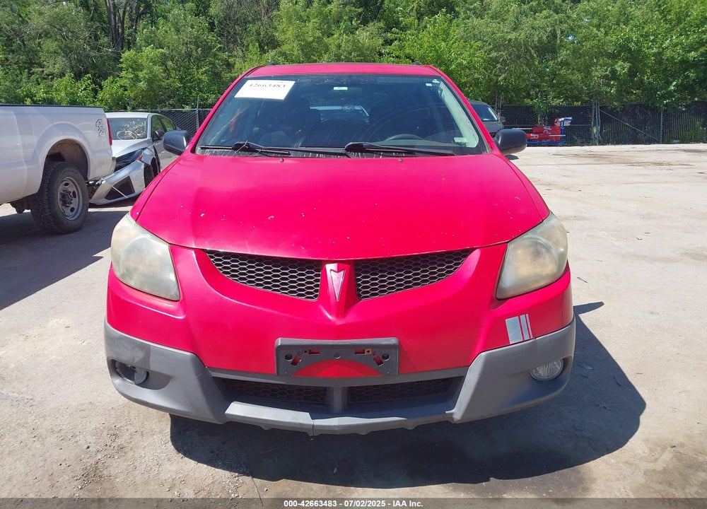 2003 PONTIAC VIBE VIN: 5Y2SL62863Z459085