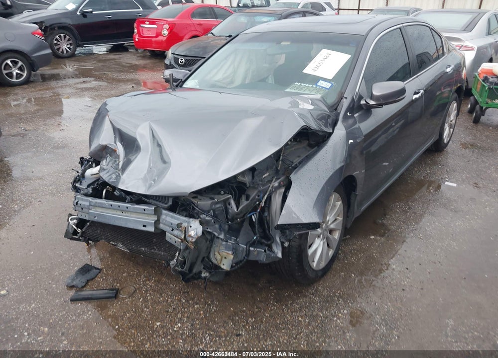 2013 HONDA ACCORD VIN: 1HGCR2F70DA167124