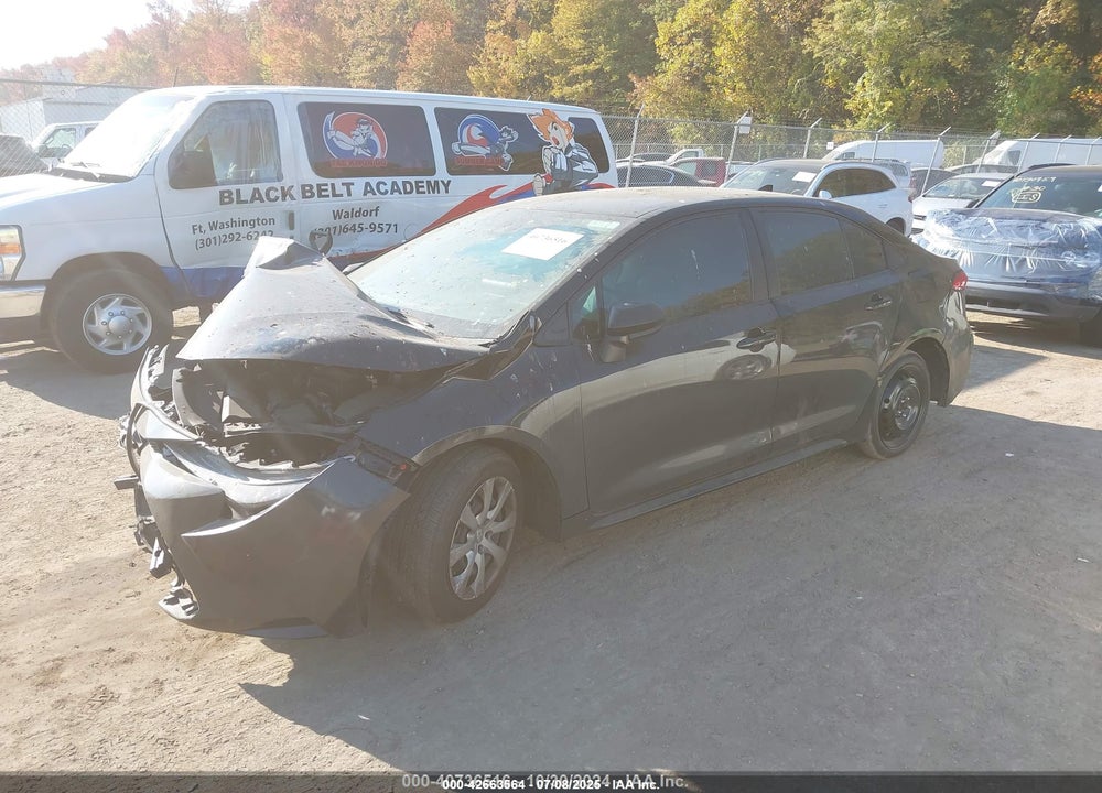 2021 TOYOTA COROLLA LE VIN: 5YFEPMAE7MP171410
