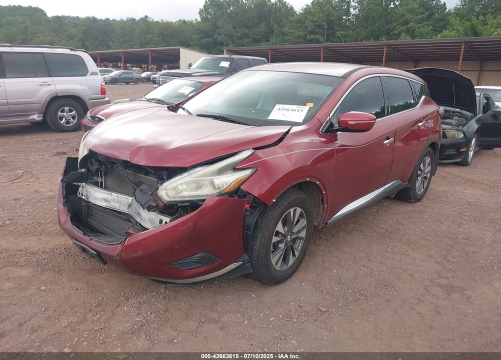 2015 NISSAN MURANO VIN: 5N1AZ2MH8FN257310