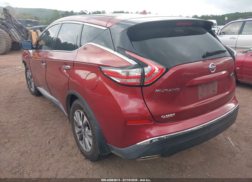 2015 NISSAN MURANO VIN: 5N1AZ2MH8FN257310