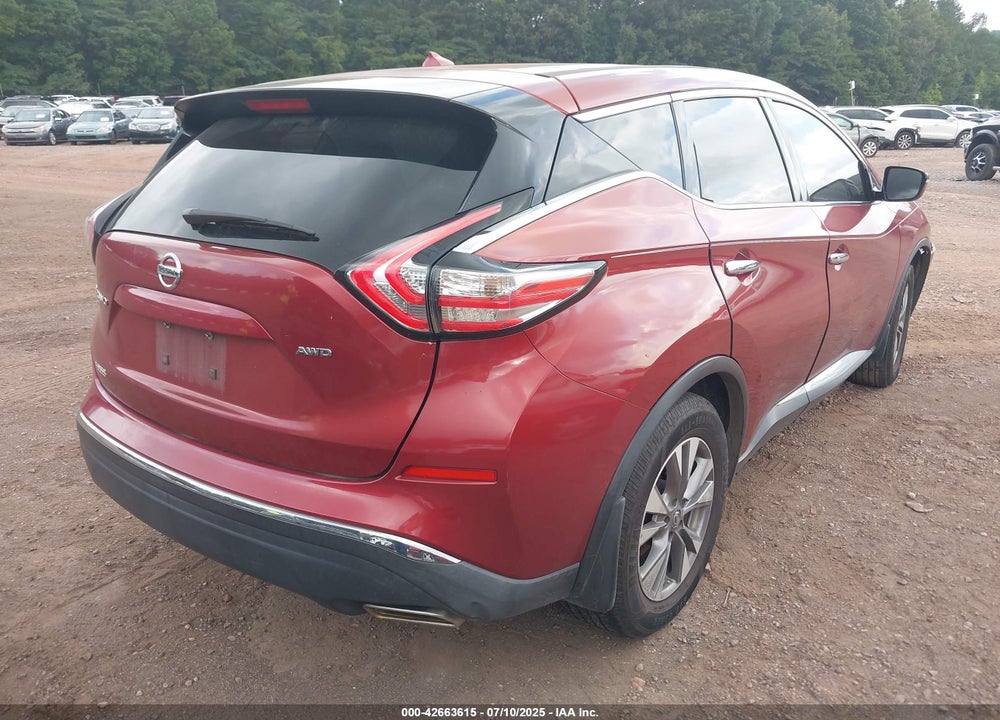 2015 NISSAN MURANO VIN: 5N1AZ2MH8FN257310
