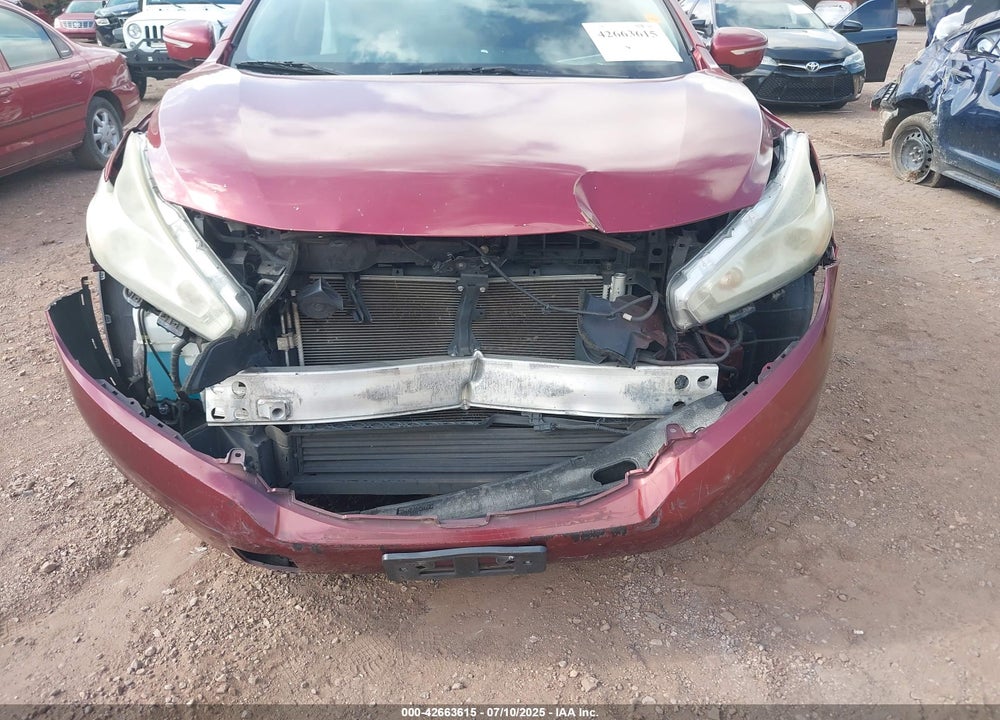 2015 NISSAN MURANO VIN: 5N1AZ2MH8FN257310
