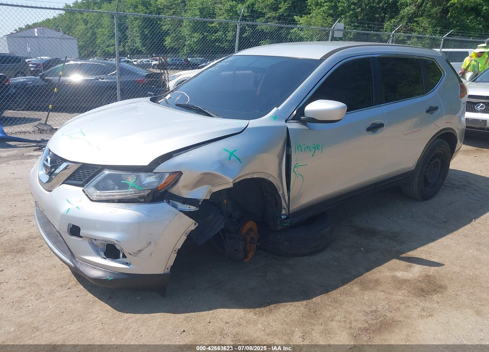 2016 NISSAN ROGUE VIN: JN8AT2MT6GW009602