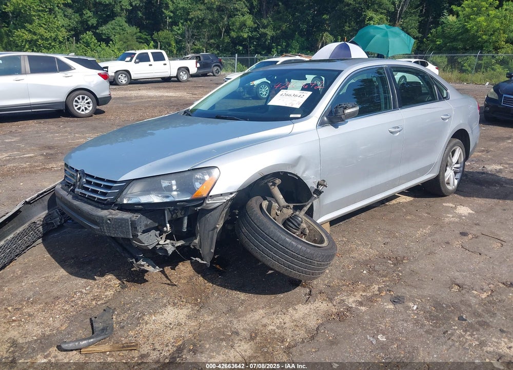 2014 VOLKSWAGEN PASSAT VIN: 1VWBN7A33EC056870