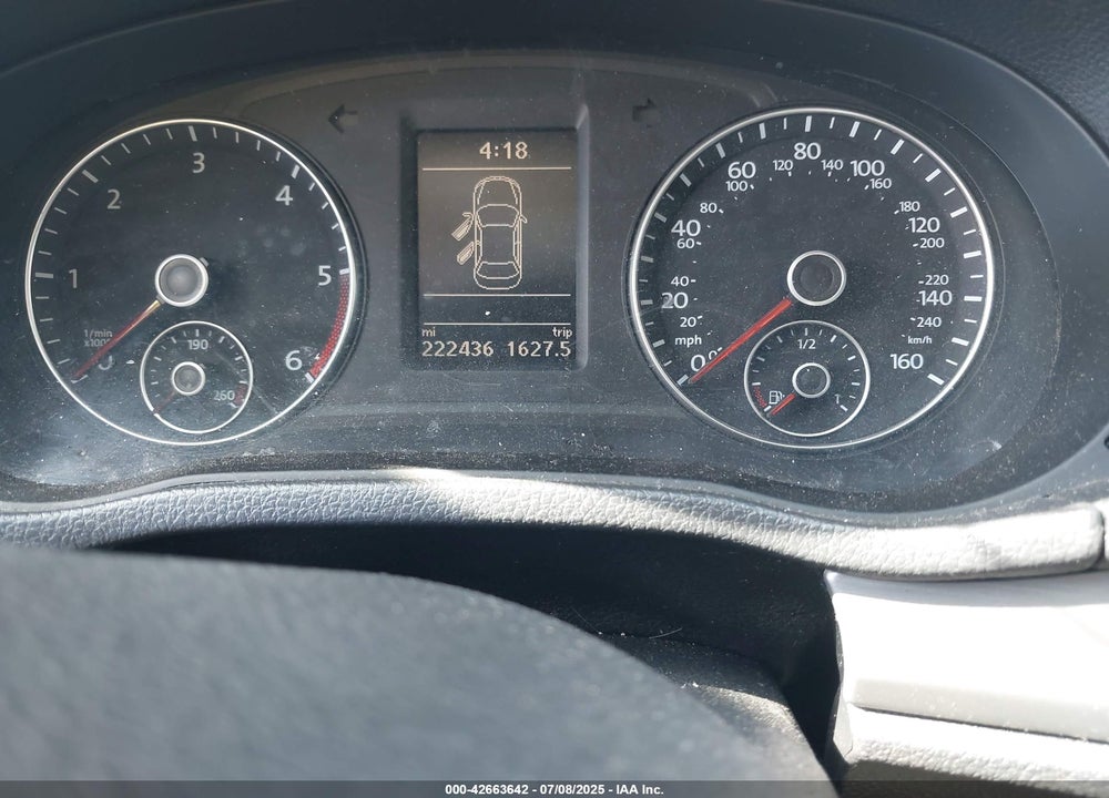 2014 VOLKSWAGEN PASSAT VIN: 1VWBN7A33EC056870