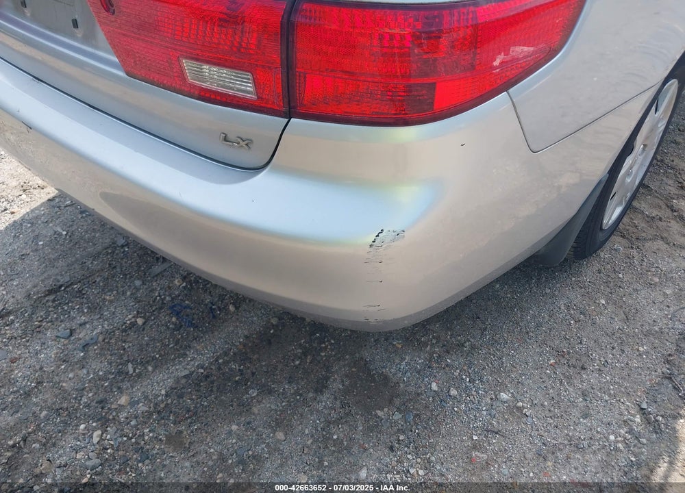 2005 HONDA ACCORD 2.4 LX VIN: 1HGCM55465A186804