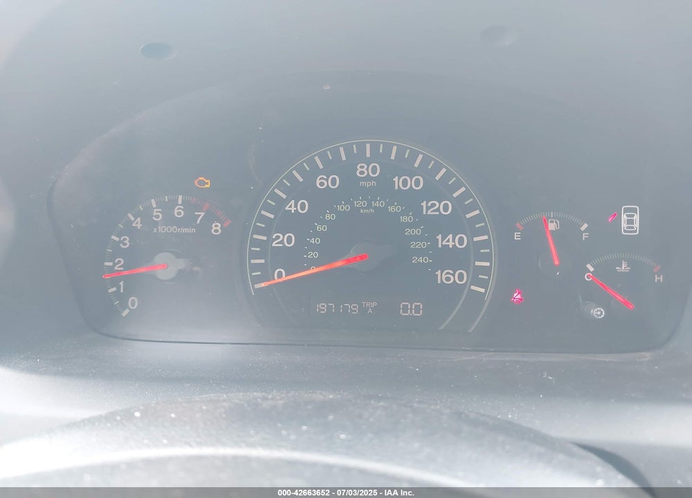 2005 HONDA ACCORD 2.4 LX VIN: 1HGCM55465A186804