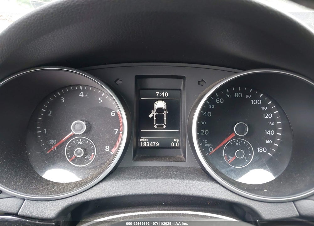2011 VOLKSWAGEN GTI VIN: WVWHD7AJXBW259151