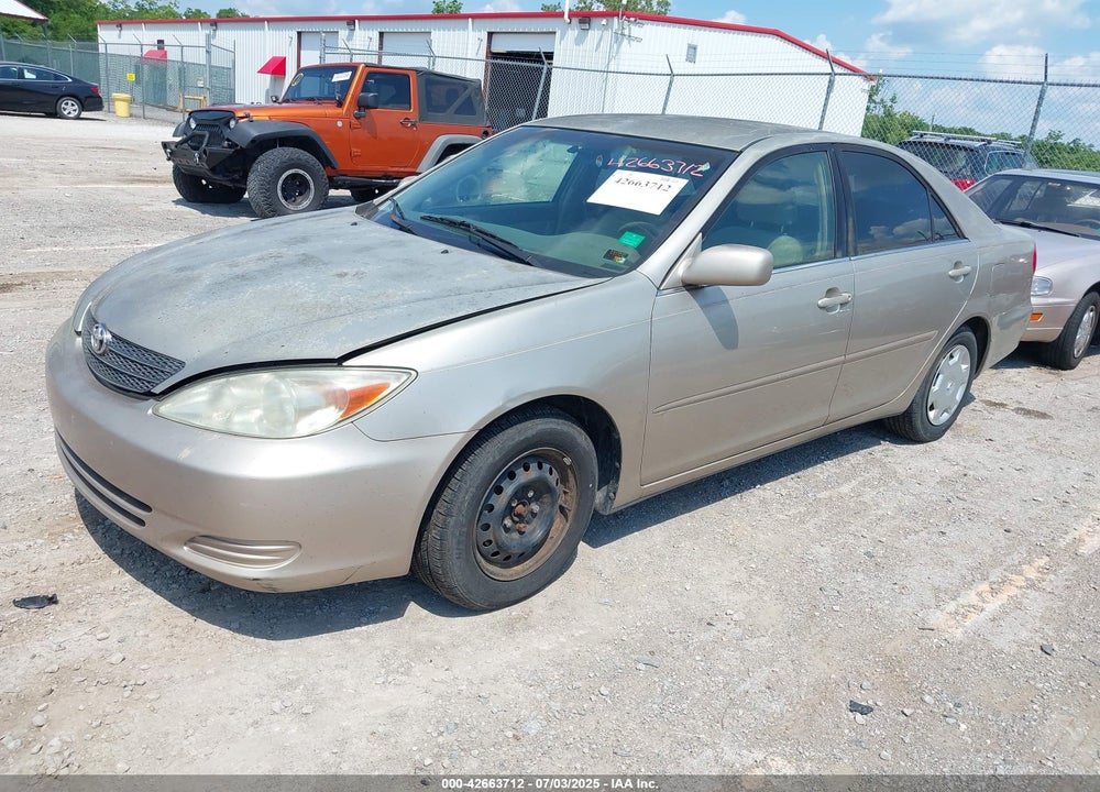 2002 TOYOTA CAMRY LE VIN: 4T1BE32K12U577914