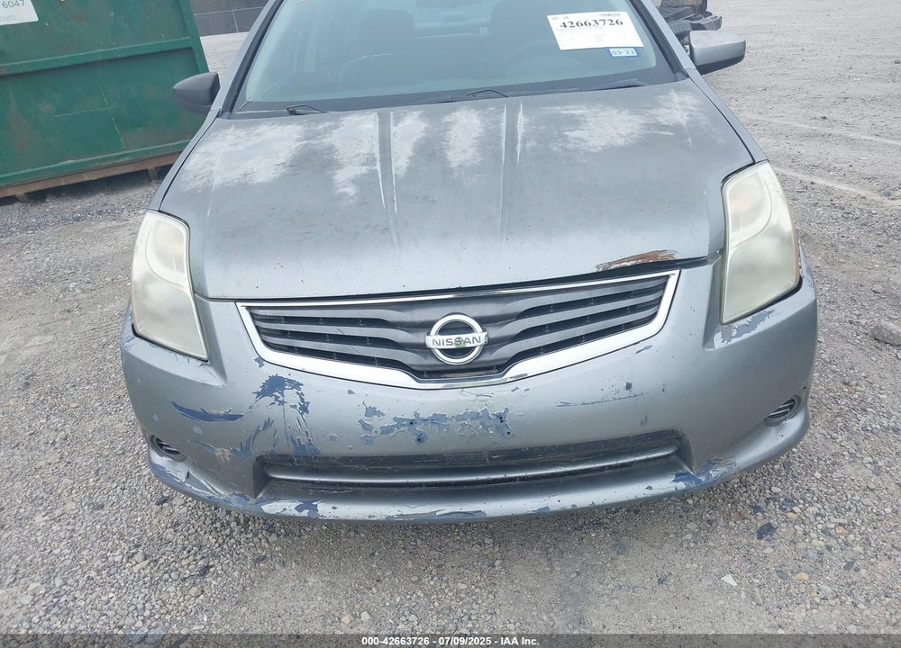 2010 NISSAN SENTRA VIN: 3N1AB6AP8AL606232