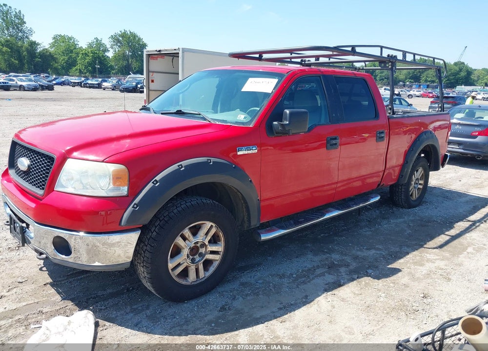 2006 FORD F-150 VIN: 1FTPW14586FB55619