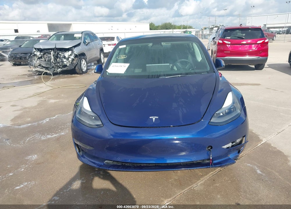 2021 TESLA MODEL 3 STANDARD RANGE PLUS REAR-WHEEL DRIVE VIN: 5YJ3E1EA1MF096332