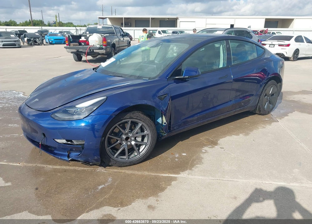 2021 TESLA MODEL 3 STANDARD RANGE PLUS REAR-WHEEL DRIVE VIN: 5YJ3E1EA1MF096332
