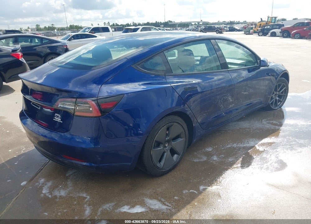 2021 TESLA MODEL 3 STANDARD RANGE PLUS REAR-WHEEL DRIVE VIN: 5YJ3E1EA1MF096332