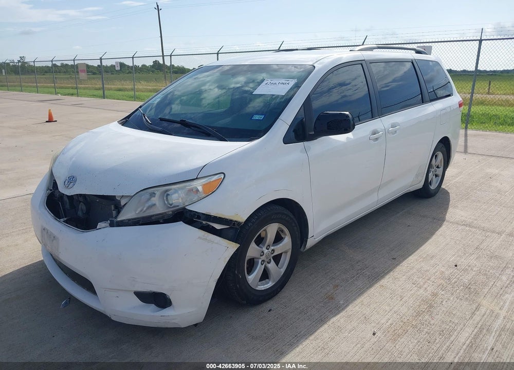2013 TOYOTA SIENNA VIN: 5TDKK3DC7DS308116