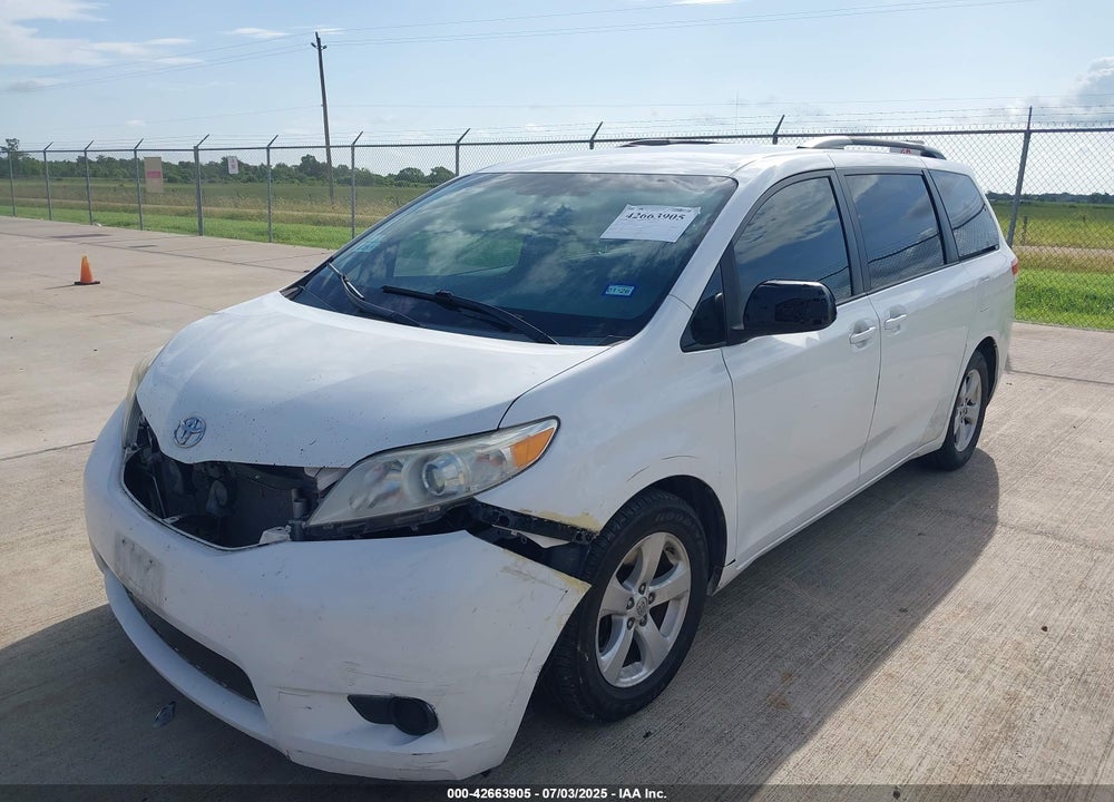 2013 TOYOTA SIENNA VIN: 5TDKK3DC7DS308116