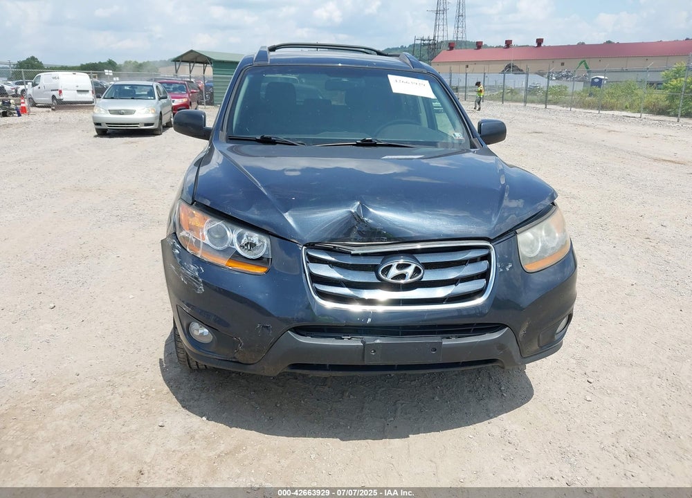 2011 HYUNDAI SANTA FE SE VIN: 5XYZHDAG6BG044763