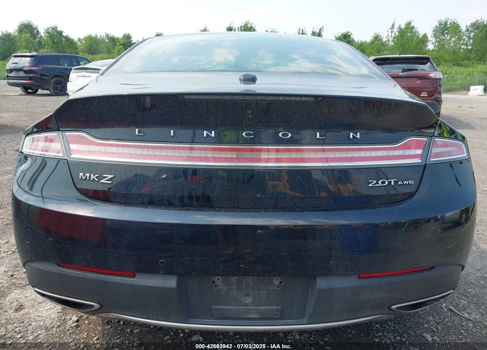 2018 LINCOLN MKZ VIN: 3LN6L5F94JR614132