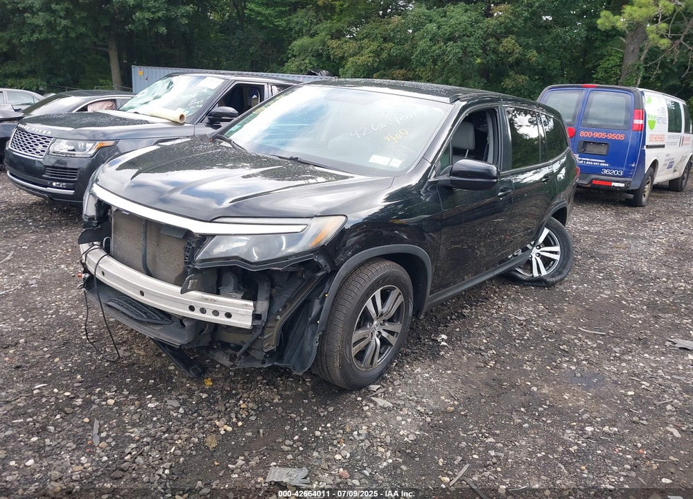 2017 HONDA PILOT VIN: 5FNYF6H56HB048961
