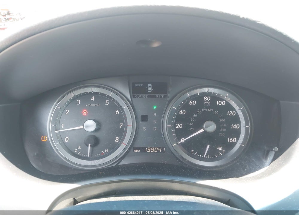 2007 LEXUS ES 350 VIN: JTHBJ46G372113682