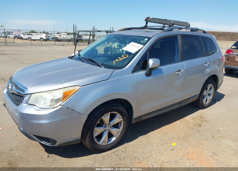 2014 SUBARU FORESTER VIN: JF2SJAJC8EH435878