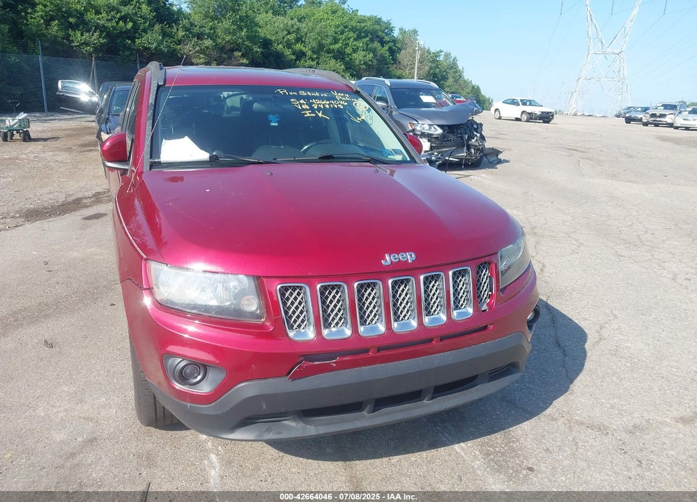 2014 JEEP COMPASS VIN: 1C4NJDEBXED847175
