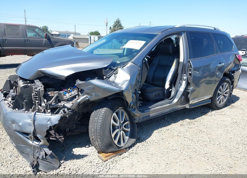 2015 NISSAN PATHFINDER SL VIN: 5N1AR2MMXFC700291