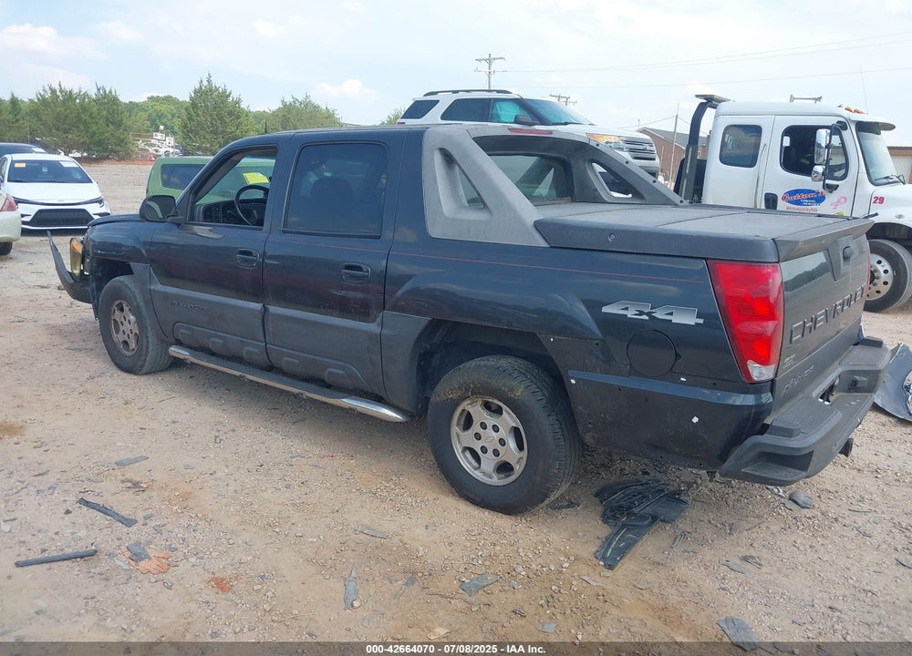 2004 CHEVROLET AVALANCHE 1500 VIN: 3GNEK12T24G114846