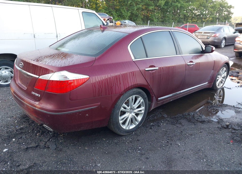2009 HYUNDAI GENESIS 4.6 VIN: KMHGC46F19U035219