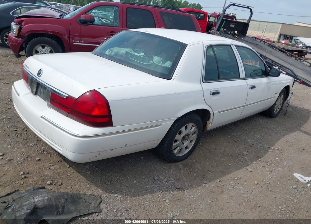 2004 MERCURY GRAND MARQUIS LS VIN: 2MEFM75W74X667402