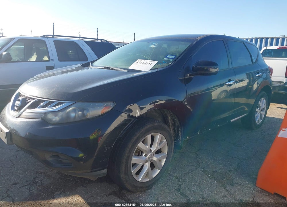 2013 NISSAN MURANO VIN: JN8AZ1MU3DW209978
